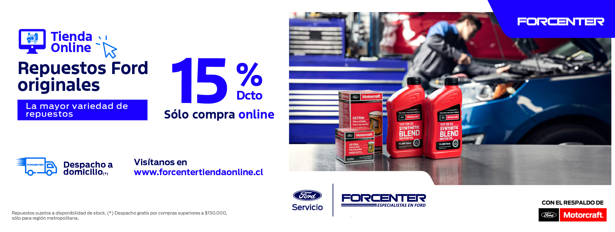 Ecomerce repuestos Ford
